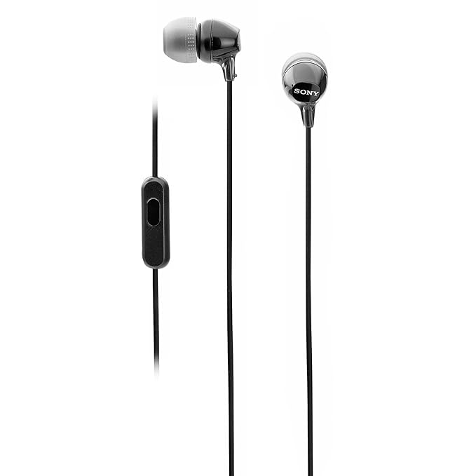 Sony MDR-EX15AP EX In-Ear Wired Stereo Headphones with Mic