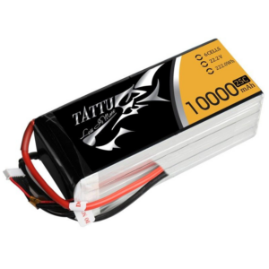 Tattu 6S 22.2V 10000mAh 25C Lipo Battery with XT90-S connector