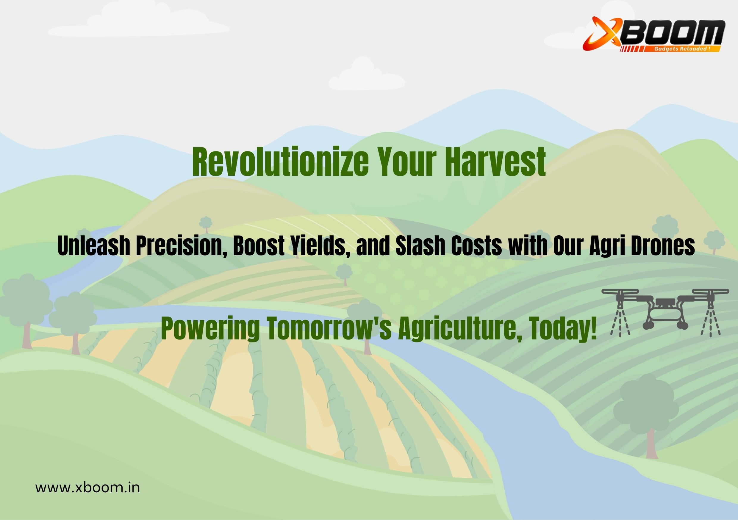 AGRICLTURE Spraying Drones