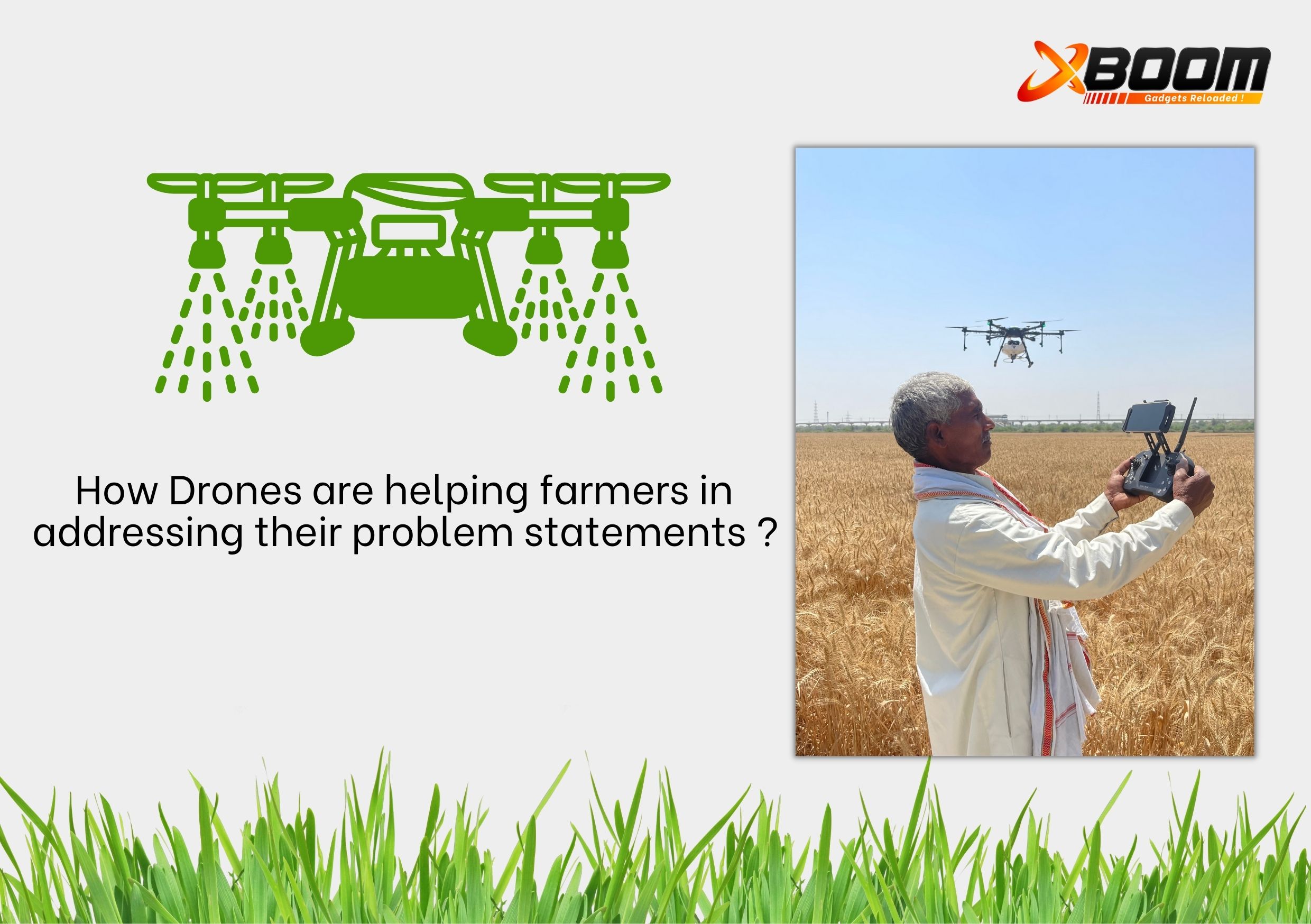 AGRICLTURE Spraying Drones
