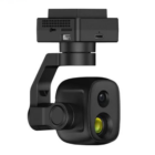 SIYI ZT6 Mini Optical Pod Dual Sensors 4K 8MP 6X Digital Zoom Gimbal Camera 640 x 512 Thermal Imaging Temperature Measuring 3-Axis Stabilizer ArduPilot PX4 Mavlink Compatible UAV UGV USV Pod Payload for Drone Surveillance Inspection