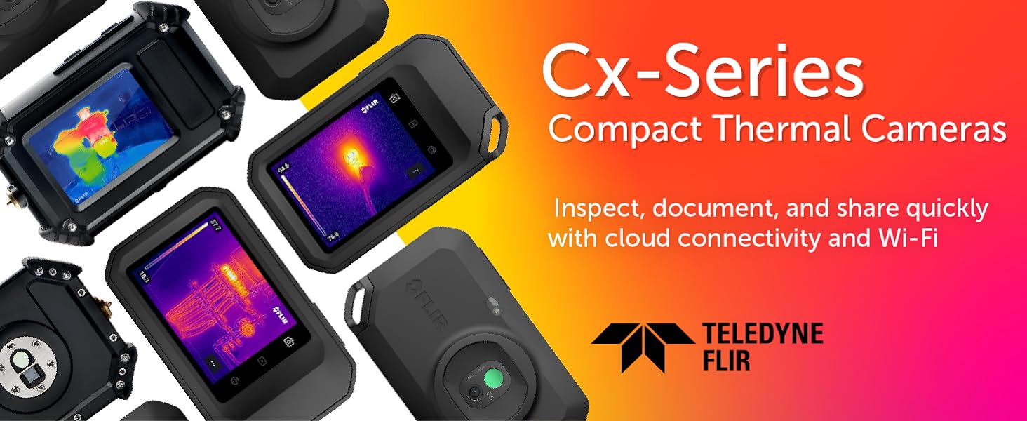 FLIR C3-X Compact Thermal Imaging Camera