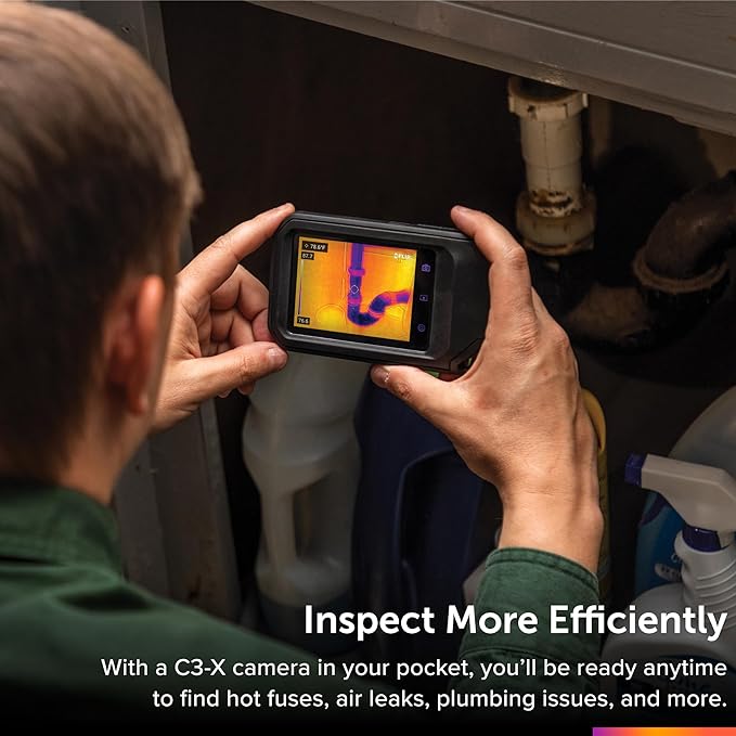 FLIR C3-X Compact Thermal Imaging Camera
