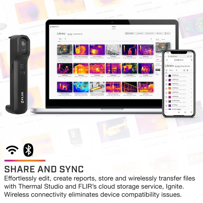 FLIR ONE Edge Pro Wireless Thermal Camera for IOS & Android