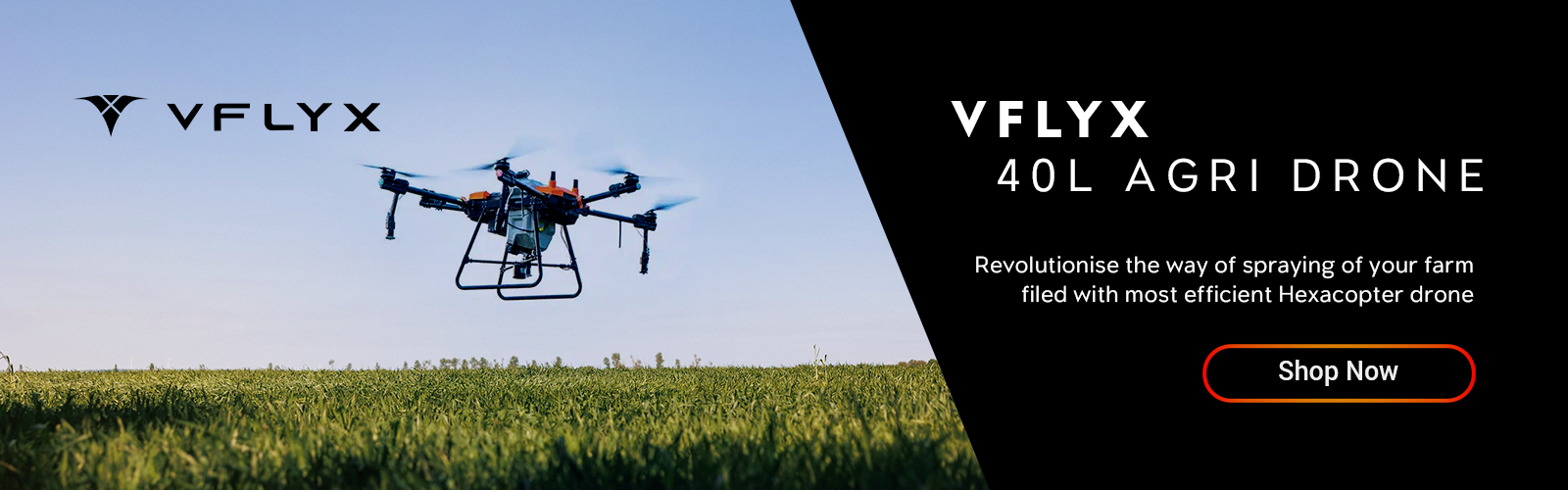 Agriculture vflyx 40L Drone