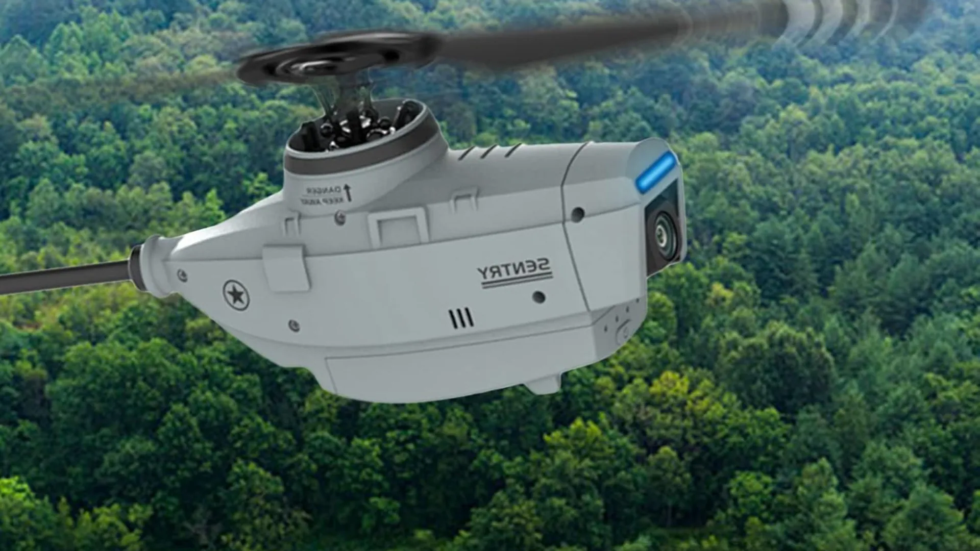 RC ERA C127 Sentry Flybarless RTF 4 Channel 2.4 GHz Scaled Spy Drone Helicopter with 1080P HD Camera