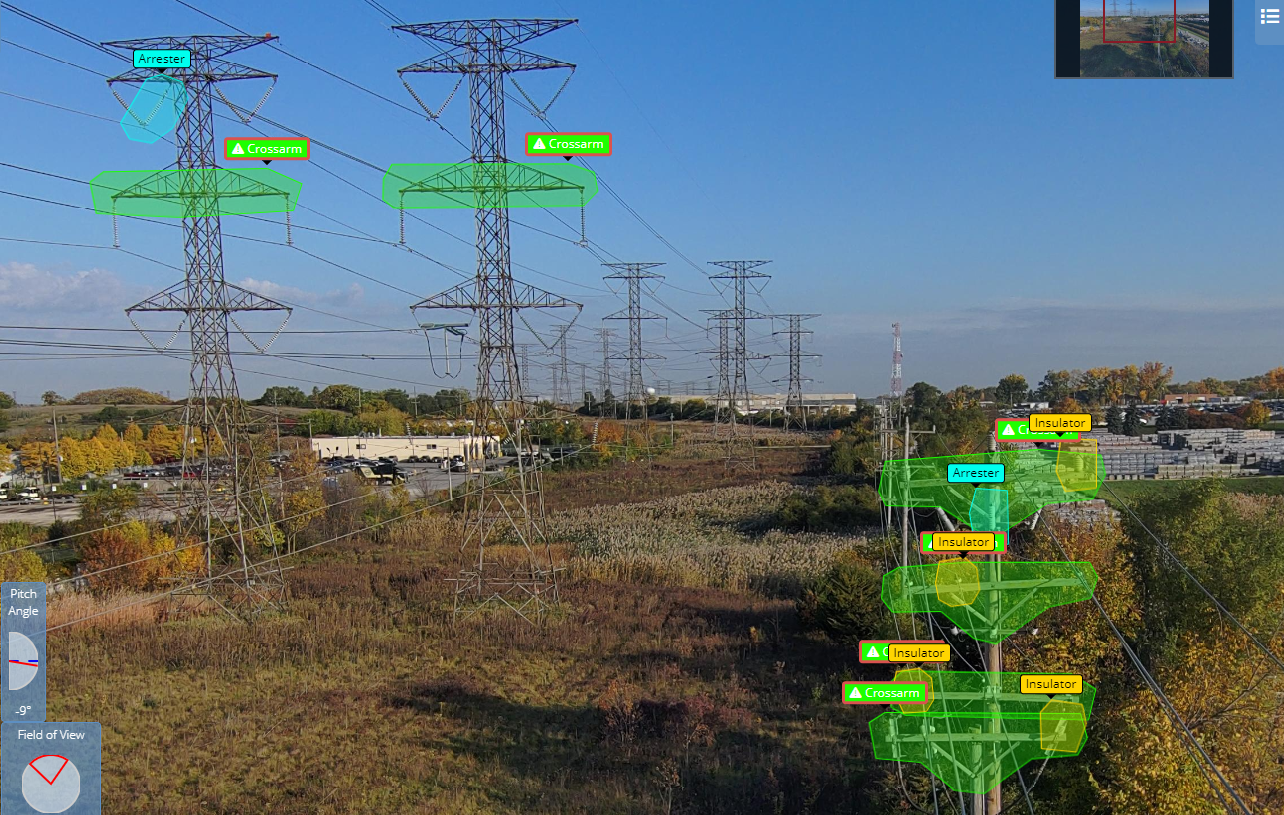Power Line Inspections using drone