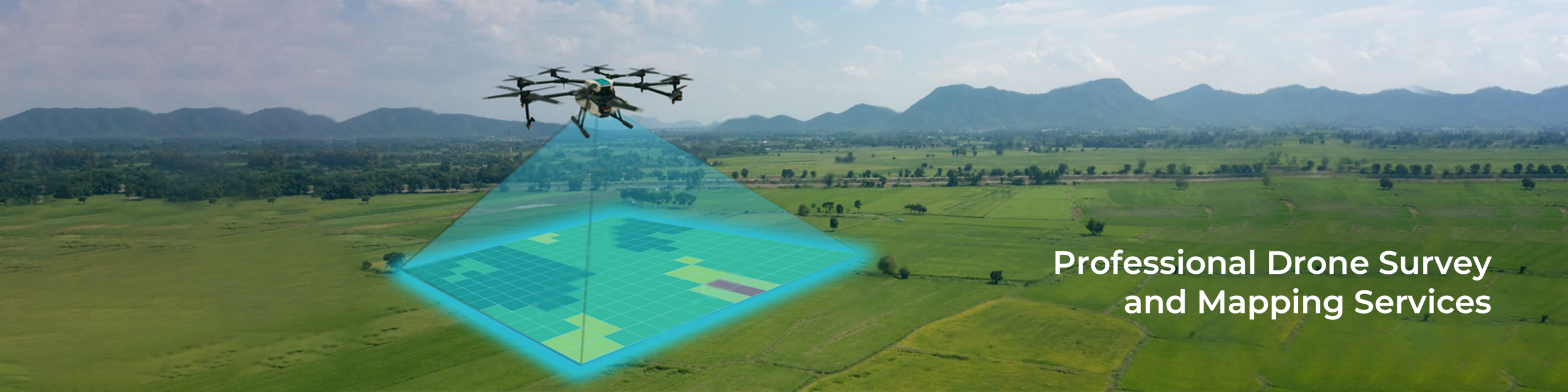 Drone surveying and mapping