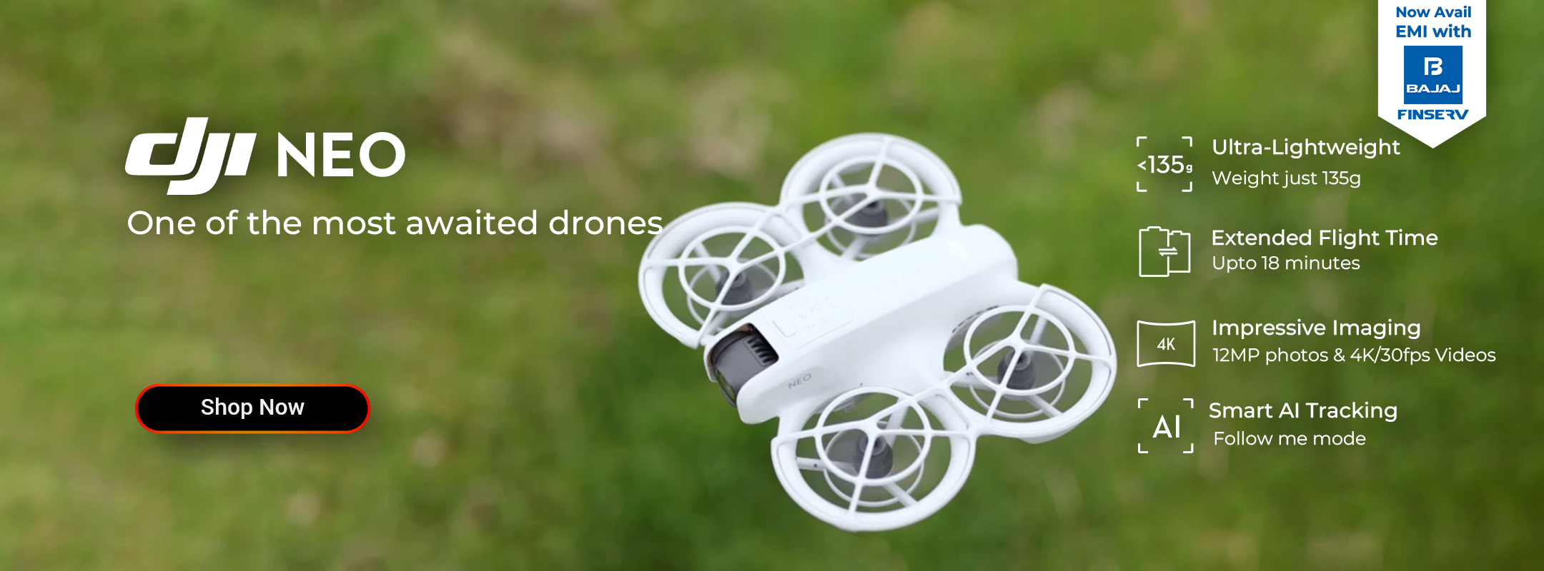 DJI Neo banner
