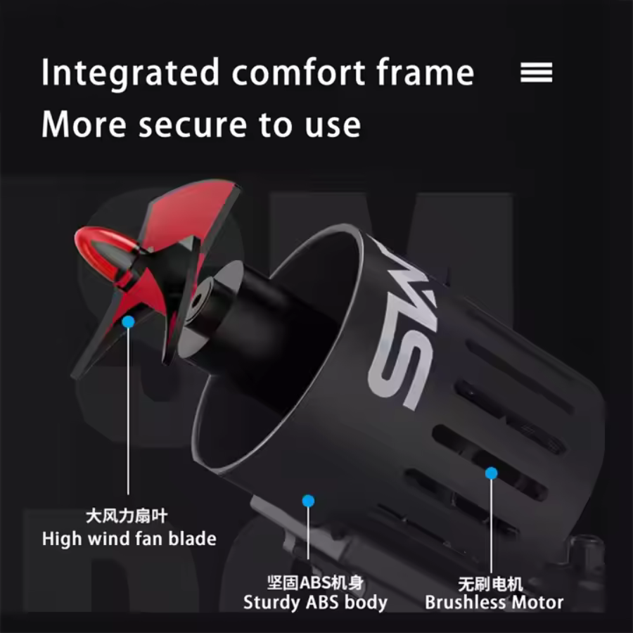 Mini Wearable Underwater Scooter 2.2m/s, 45-Min Scuba Companion