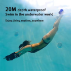 Mini Wearable Underwater Scooter 2.2m/s, 45-Min Scuba Companion