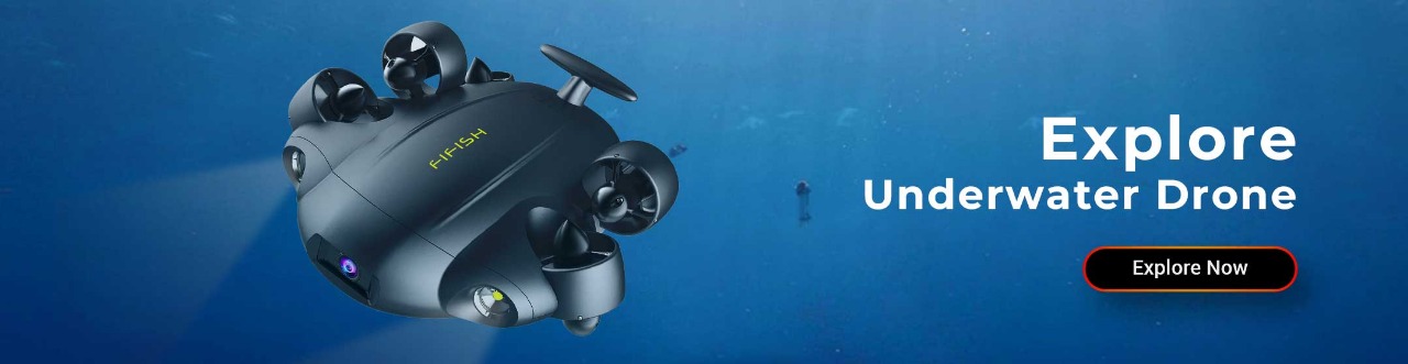 Explore underwater drones