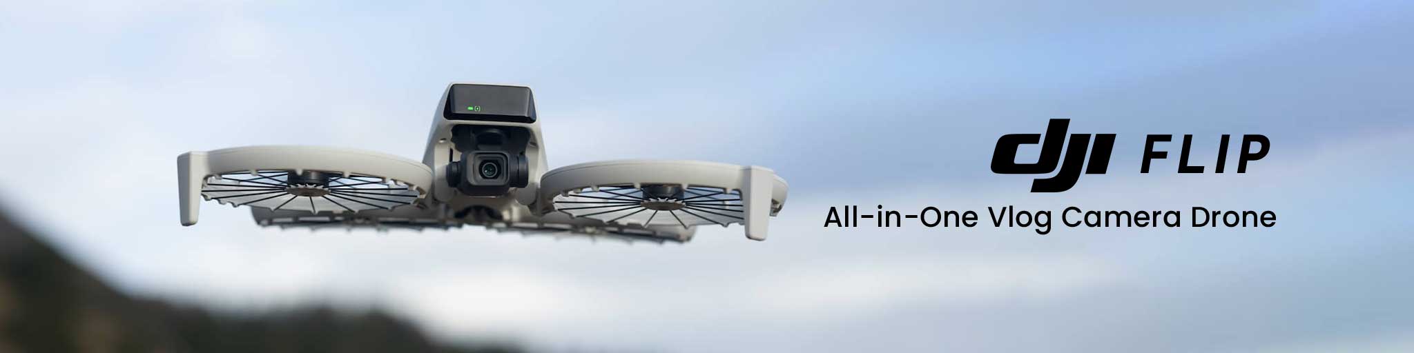 DJI Flip All in one vlog camera for drone