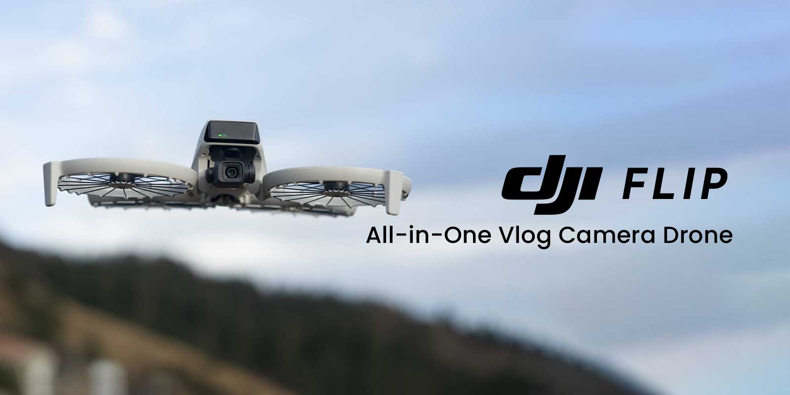 DJI Flip All in one vlog camera for drone