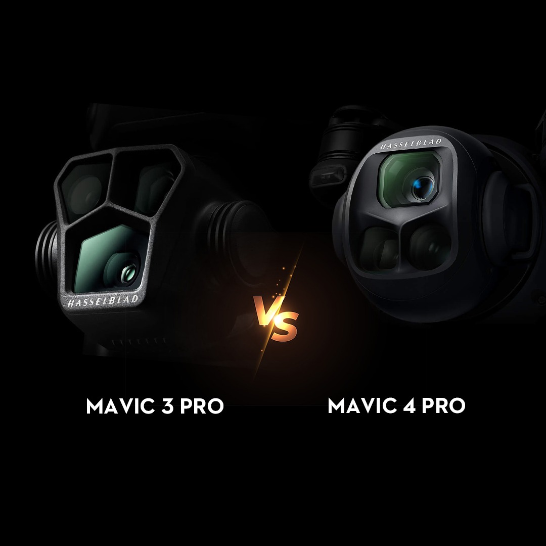 DJI Mavic 4 Pro v DJI Mavic 3 Pro