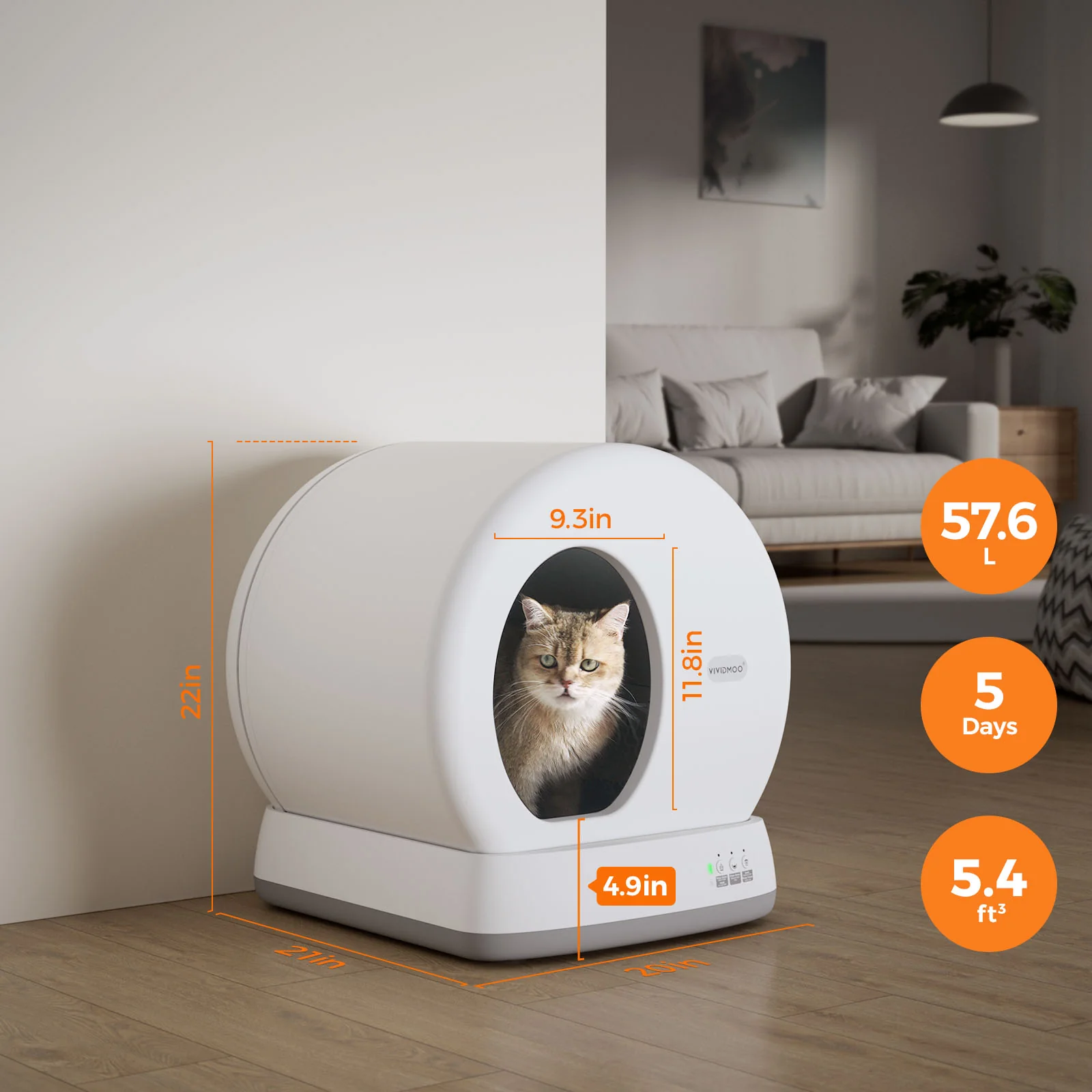 UCAT C10 PRO Cat Litter Box IMAGES