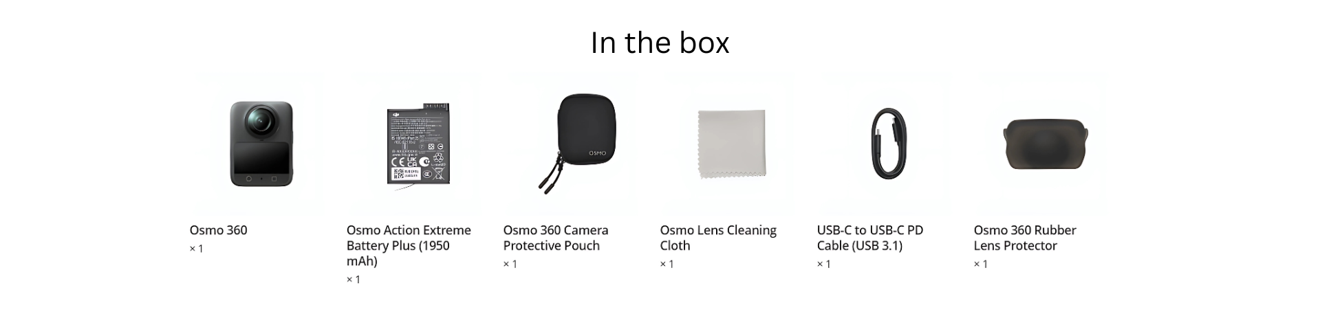 DJI Osmo 360 Standard Combo