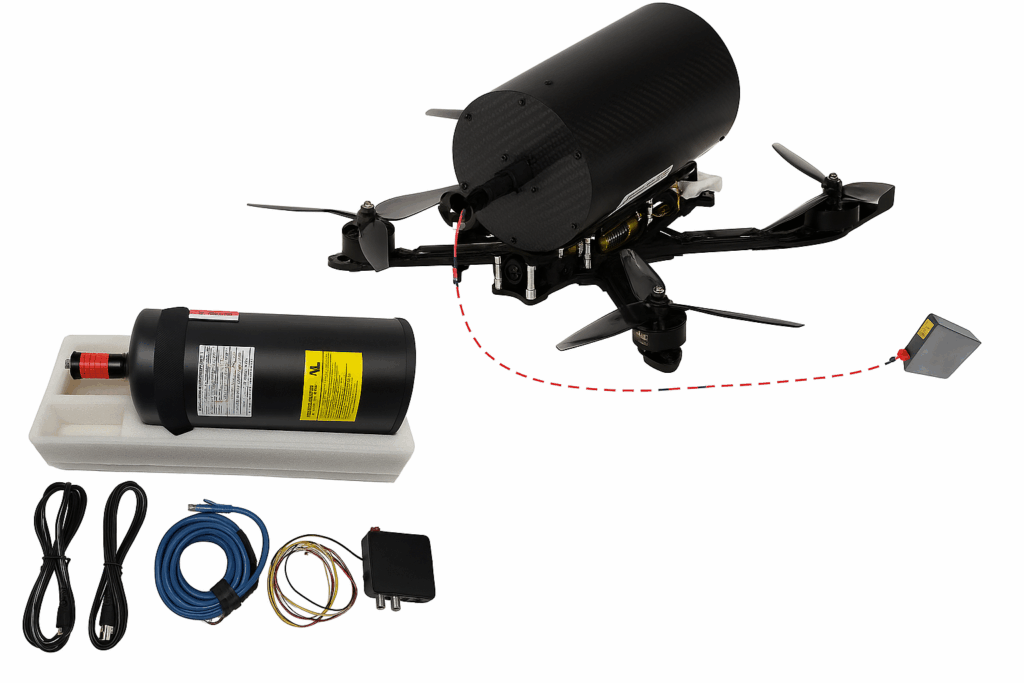 Optical Fiber FPV Drone Kit  (Only For Army)