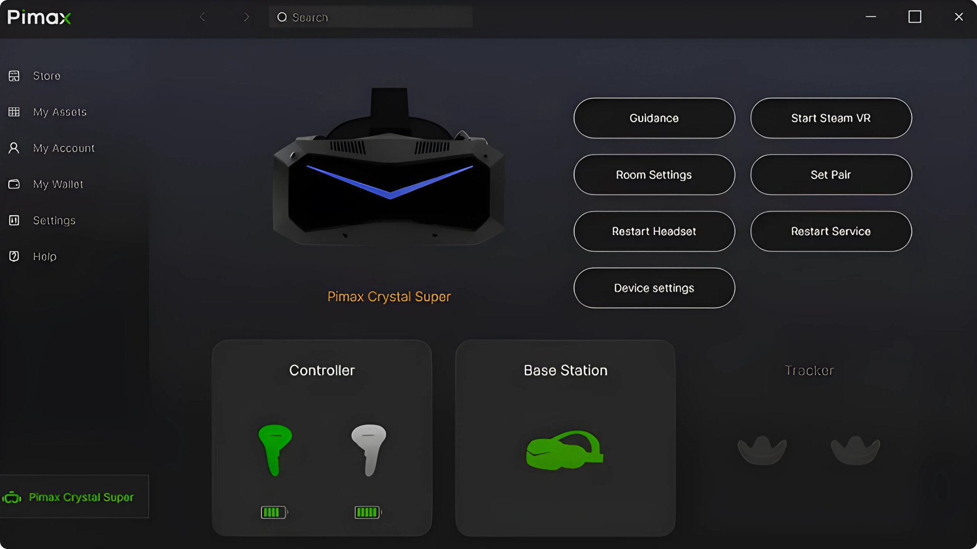 Pimax Crystal Light