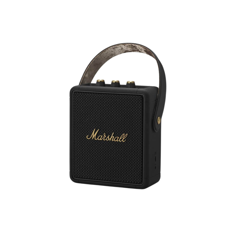 Stockwell II Black & Brass speaker