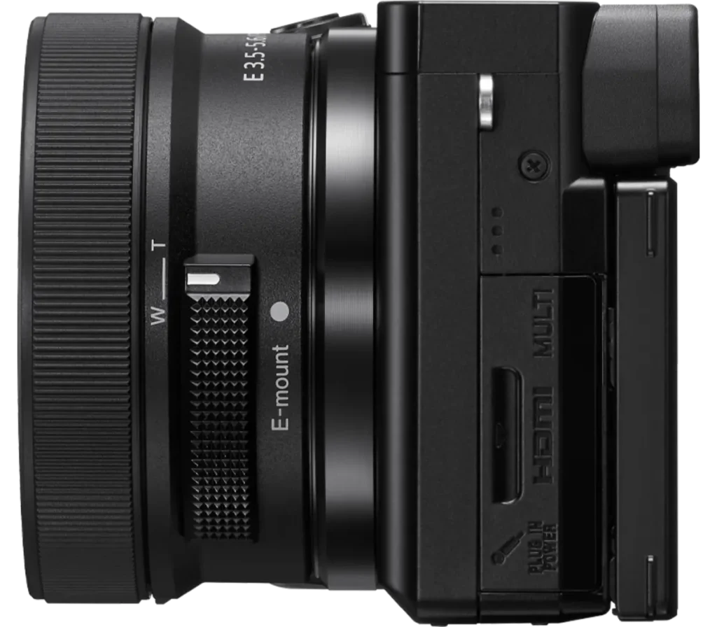 Sony Alpha ILCE-6100X with Upgraded SELP1650 (Ver 2) Power Zoom Lens + SEL55210 Lens