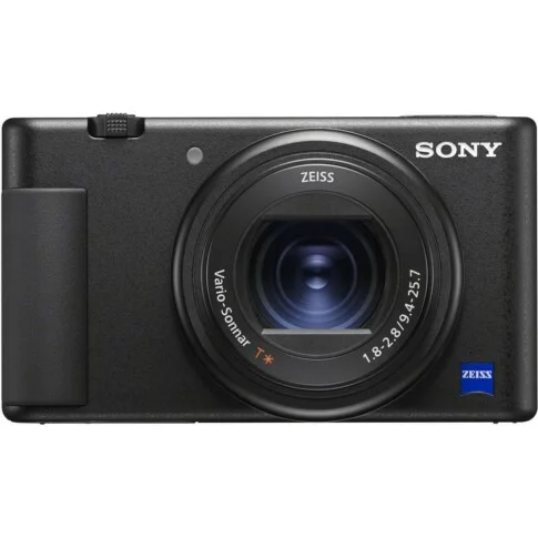 Sony ZV-1 Digital Camera (Black) with NP-BX1 Battery & 64 GB Memory Card