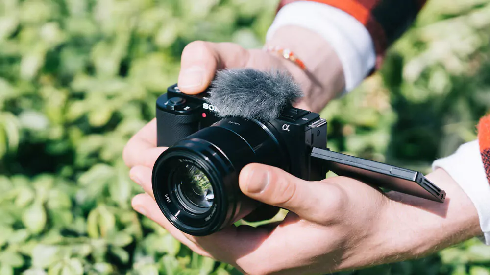 Sony ZV-E10 Mirrorless Camera with 16-50mm Lens and Content Creator Kit (Black)