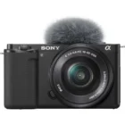 Sony ZV-E10 Mirrorless Camera with 16-50mm Lens (Black, 64Gb Memory Card & Carry Bag)