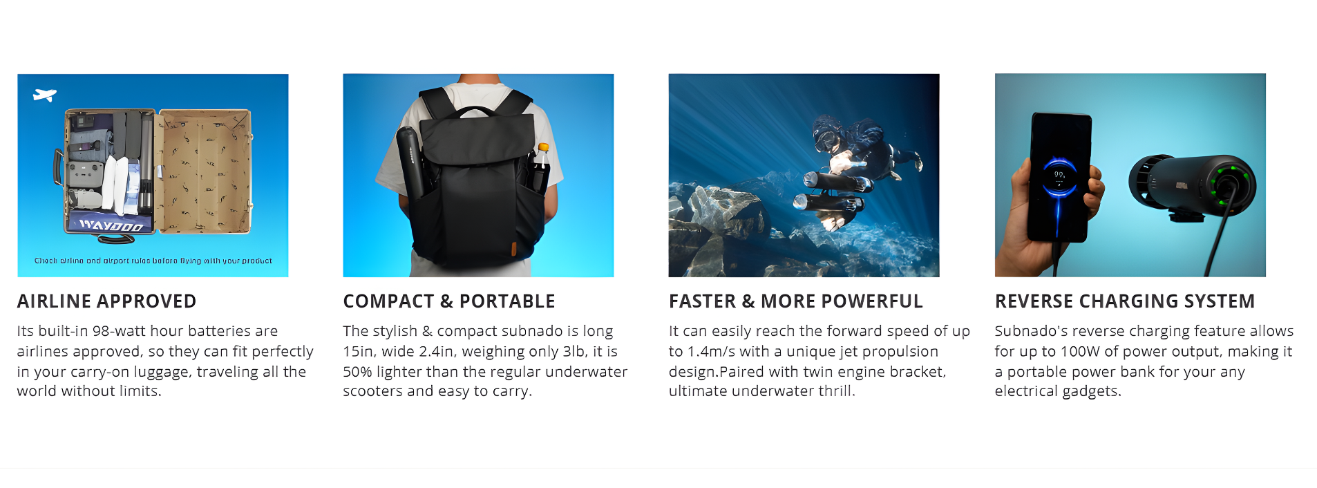 Subnado Lite Underwater Scooter