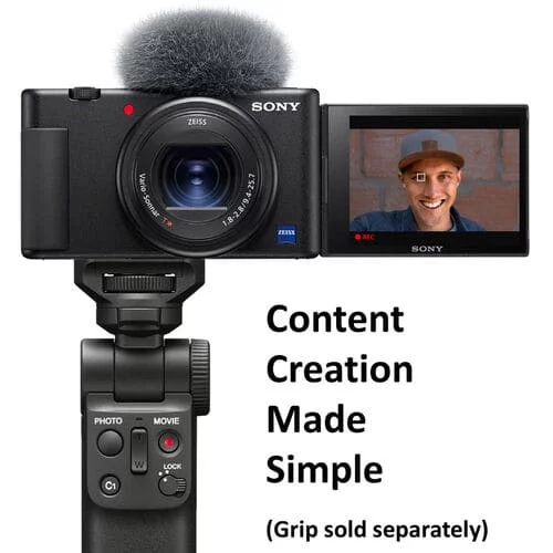 Sony ZV1 Content Creators Combo Kit Digital Vlog Camera