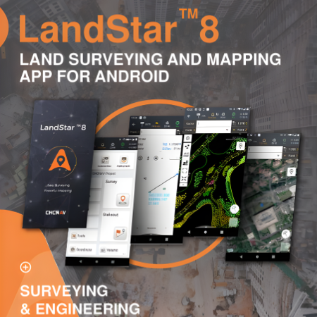CHCNAV LandStar Land Surveying and Mapping App