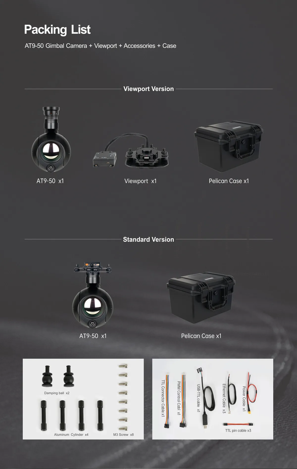 AT9-50 Dual IR 5x Thermal