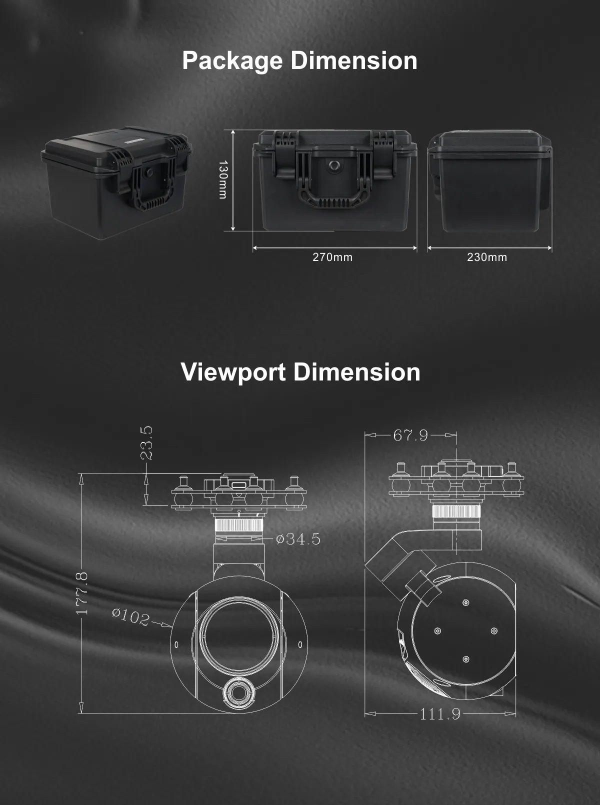 AT9-50 Dual IR 5x Thermal