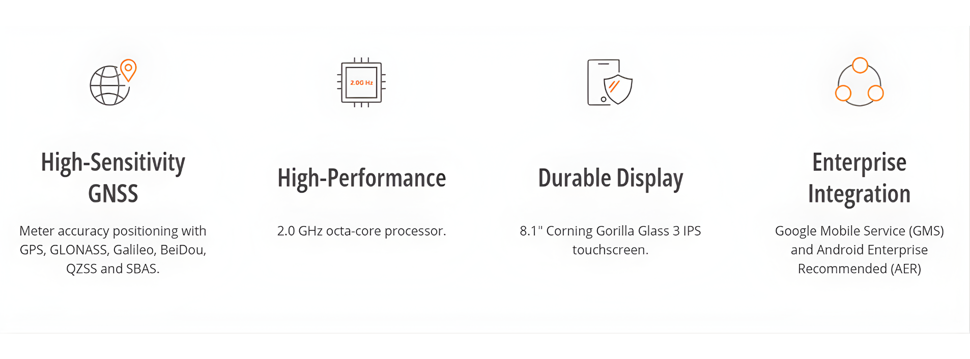 CHCNAV LT800 Rugged Professional Android Tablet