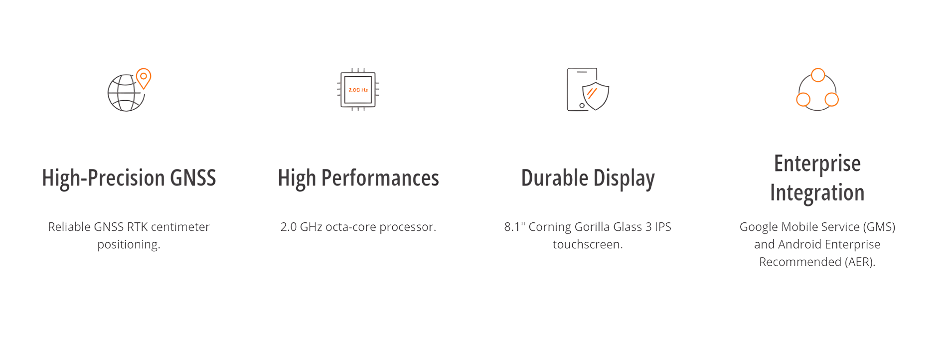 CHCNAV LT800H Rugged Tablet with GNSS RTK Positioning