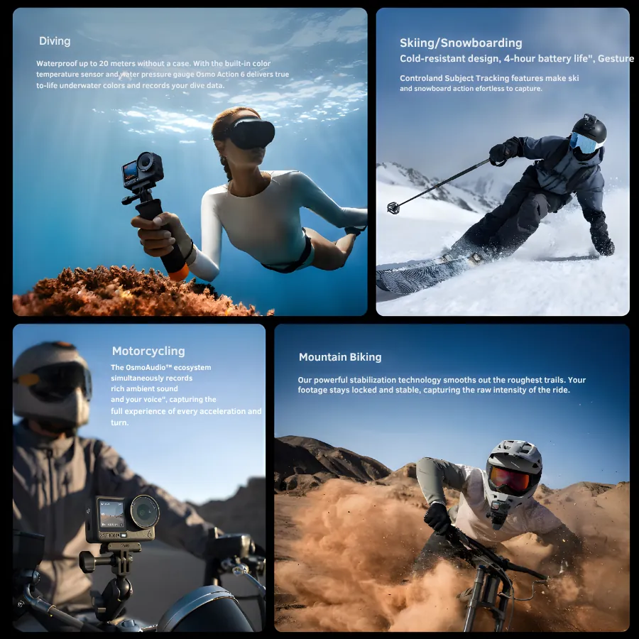 DJI Osmo Action 6 Adventure Combo