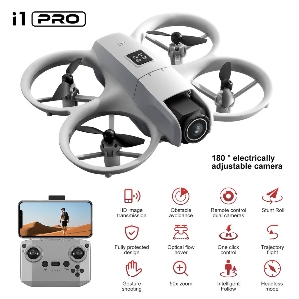I1 Pro Brushless Motor Obstacle Avoidance Video Drone