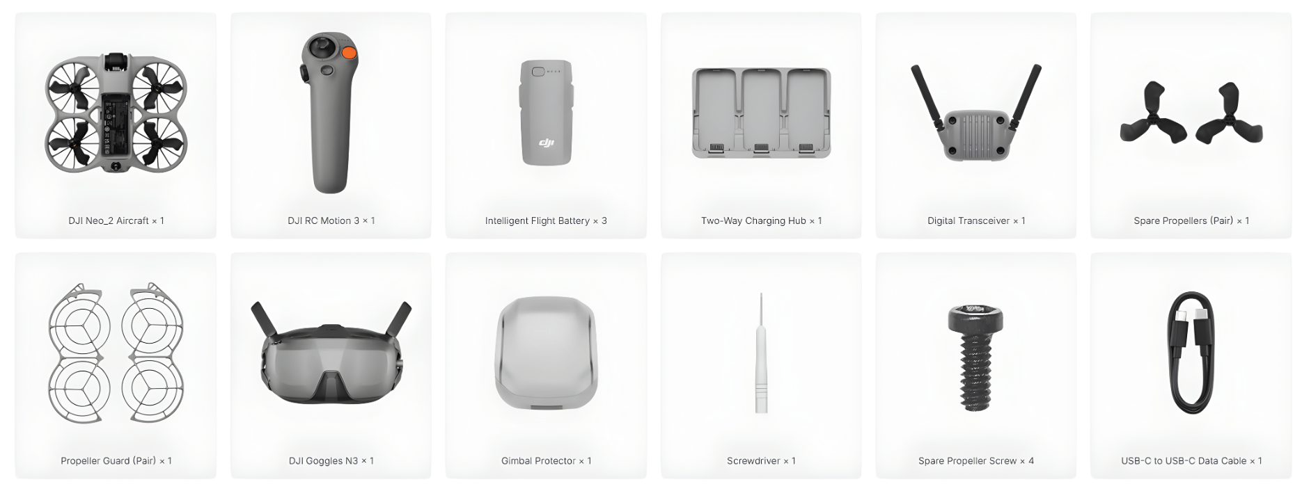 DJI Neo 2 motion Flymore Combo