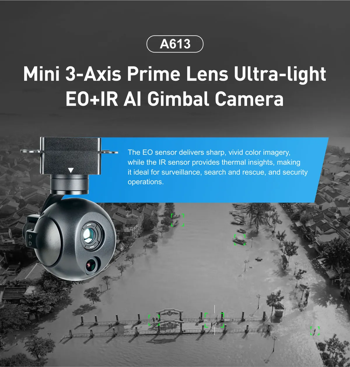 A613 Mini 3-Aixs Stabilizer Prime Lens