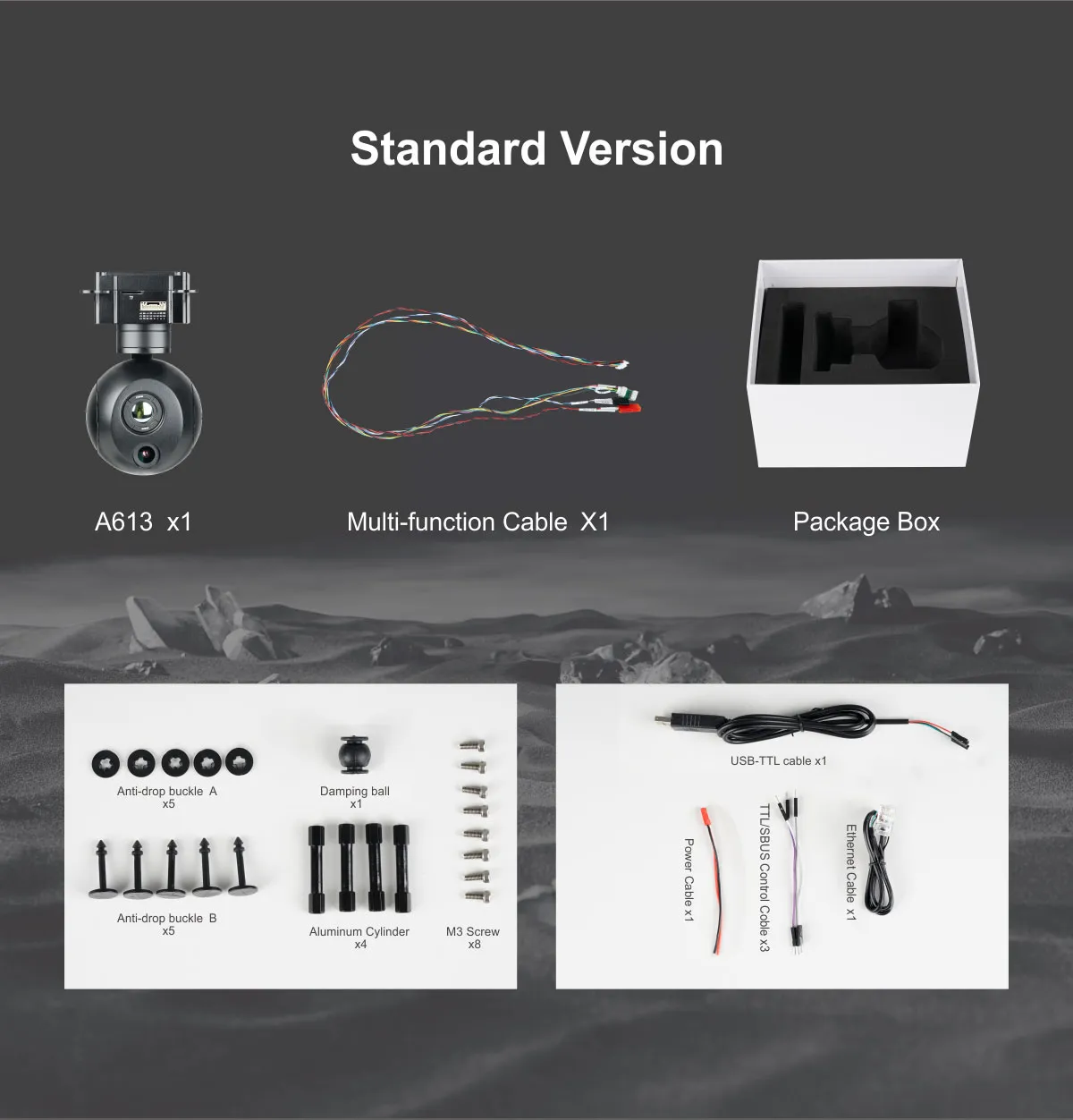A613 Mini 3-Aixs Stabilizer Prime Lens