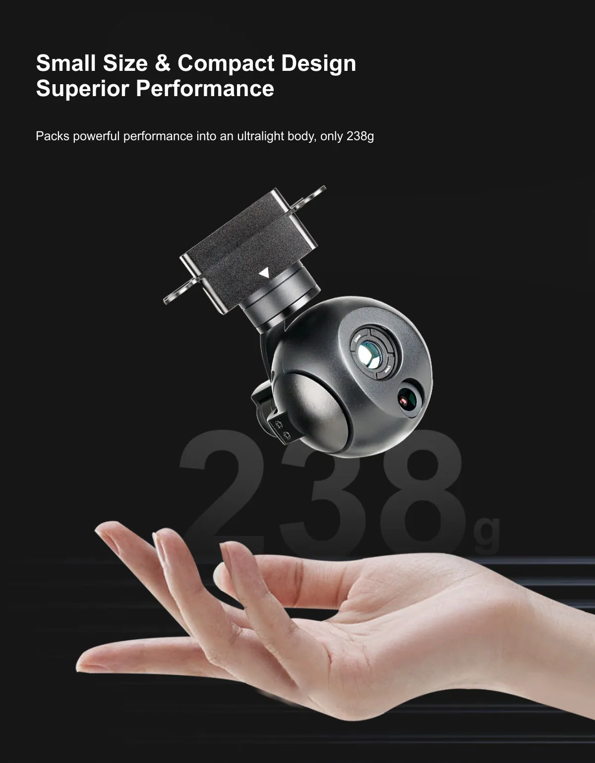 A613 Mini 3-Aixs Stabilizer Prime Lens