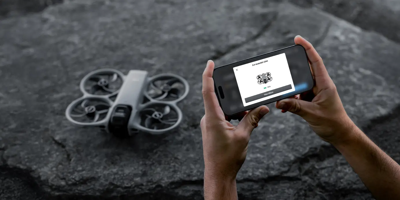 DJI Avata 360 drone camera