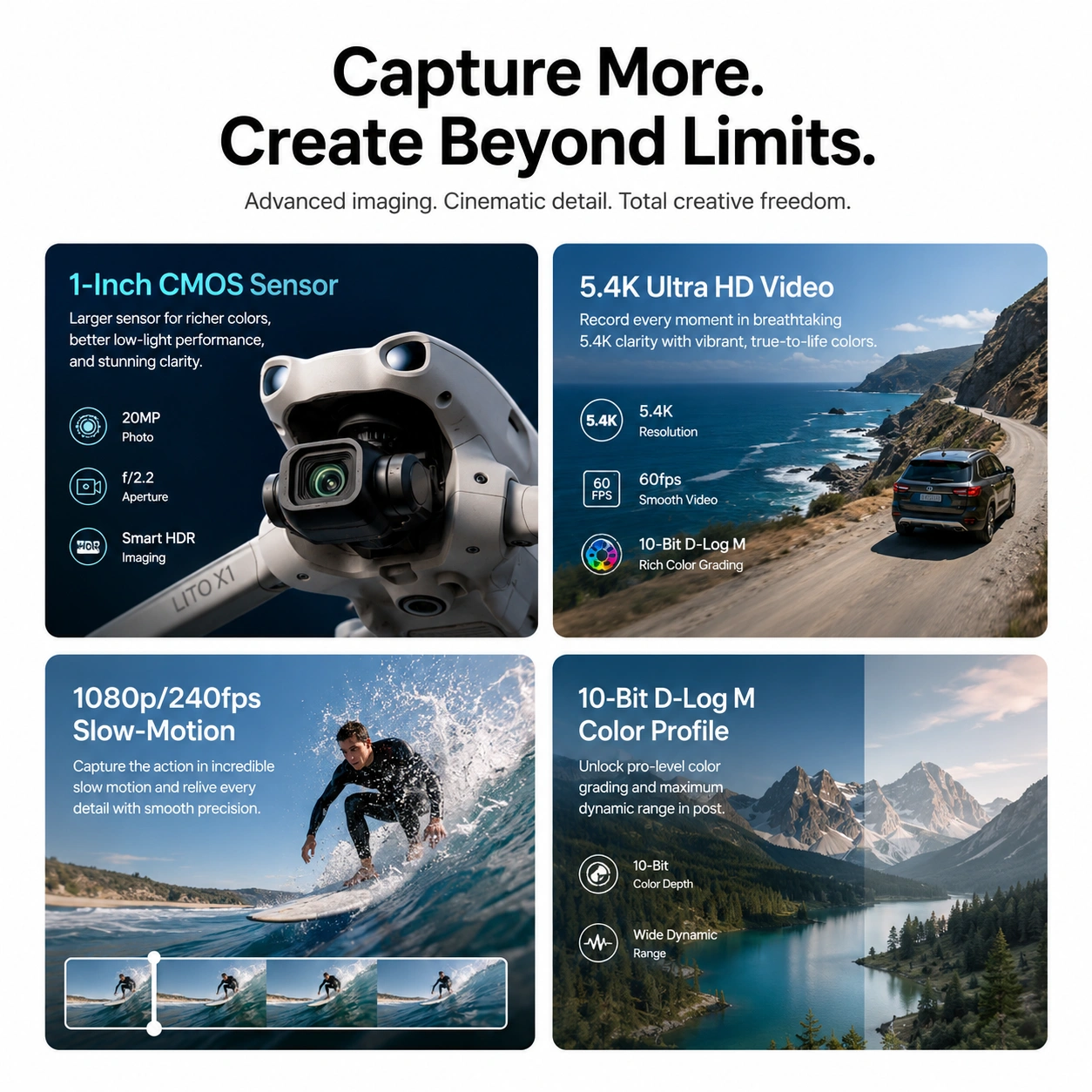 DJI Lito X1 Fly More Combo (DJI RC 2)