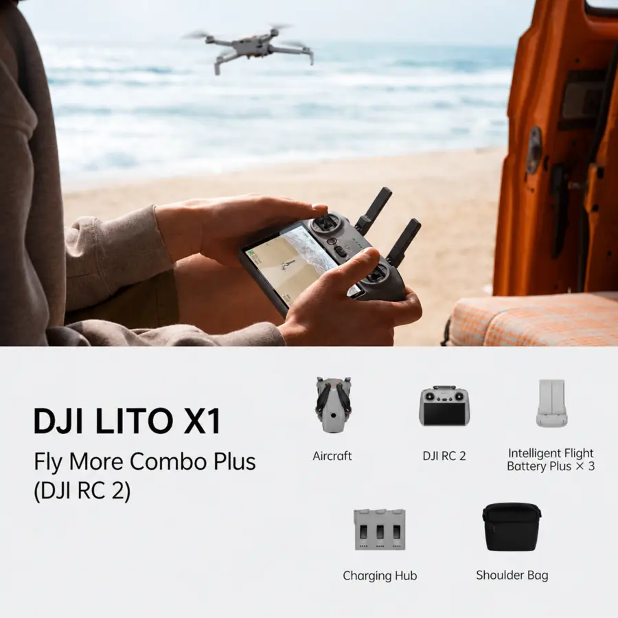 DJI Lito X1 Fly More Combo Plus (RC 2)