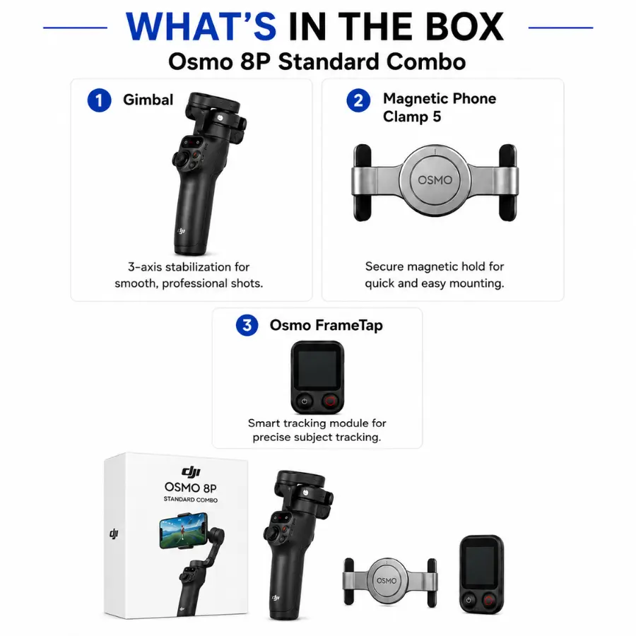 DJI Osmo Mobile 8P Standard Combo