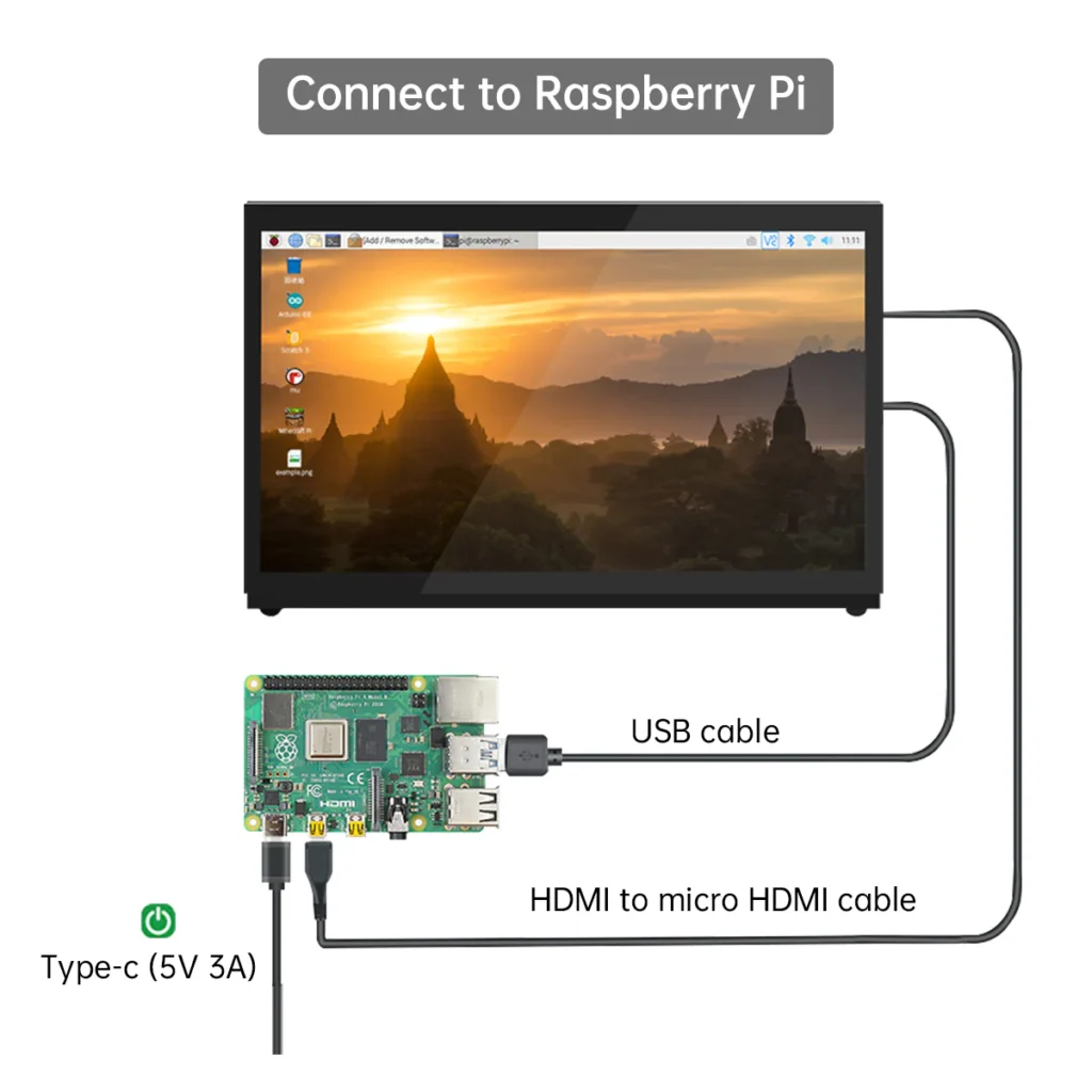 7-Inch HD Touch Screen