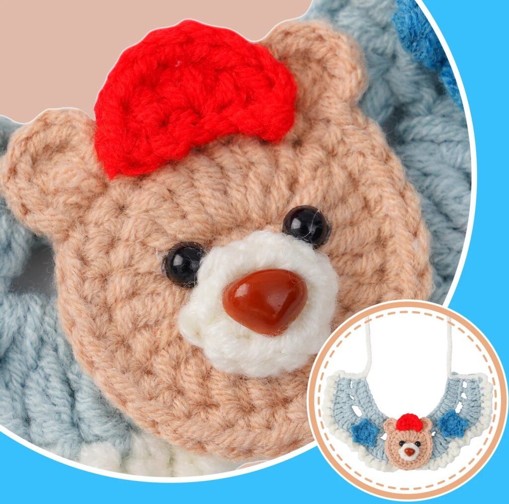 Crochet Collar eilik Set