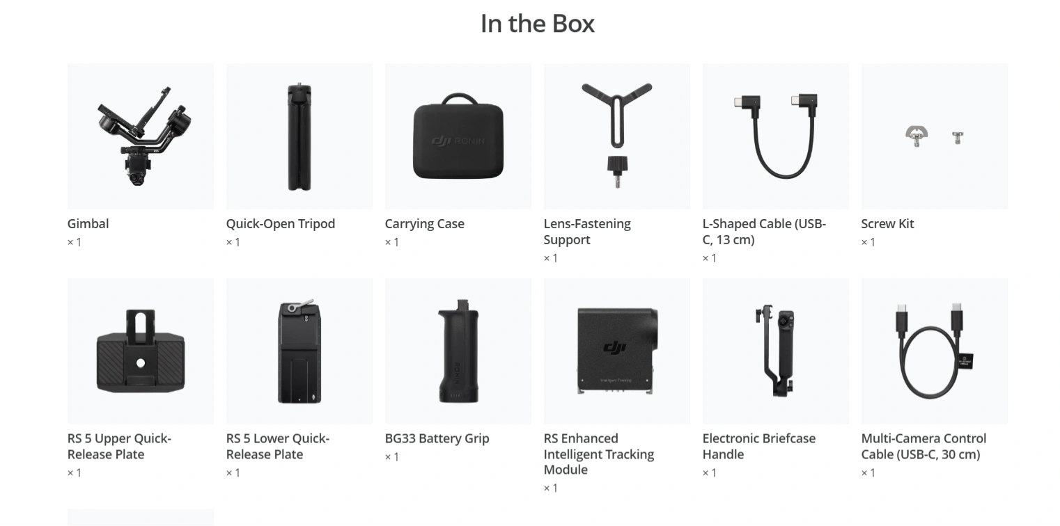 DJI RS 5 Combo