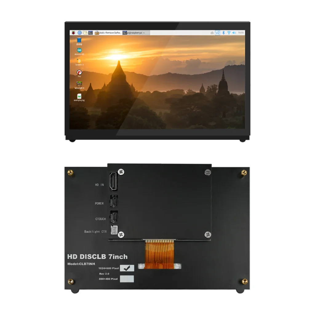 7-Inch HD Touch Screen