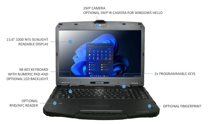 Durabook S15 Semi-Rugged Laptop